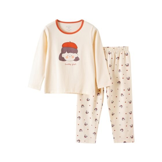 Wholesale Kids Cotton Pajama Sets H923 | Custom Kids Sleepwear OEM Nuohua