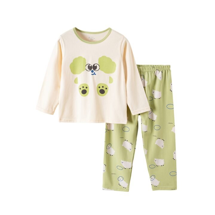 Wholesale Kids Cotton Pajama Sets H923 | Custom Kids Sleepwear OEM Nuohua
