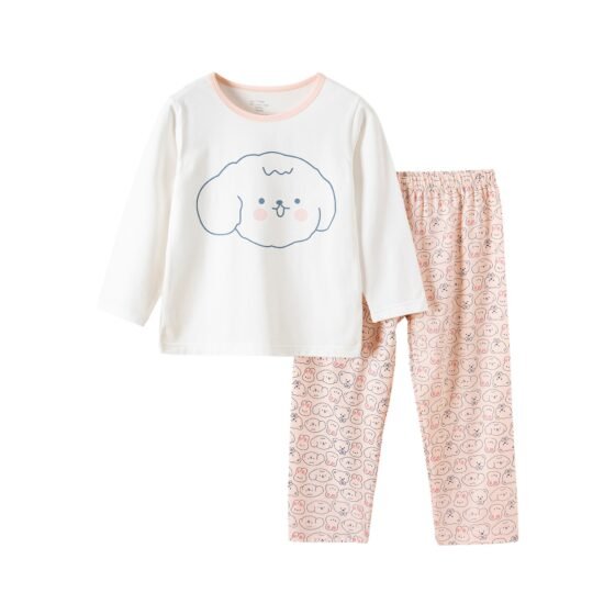 Wholesale Kids Cotton Pajama Sets H923 | Custom Kids Sleepwear OEM Nuohua