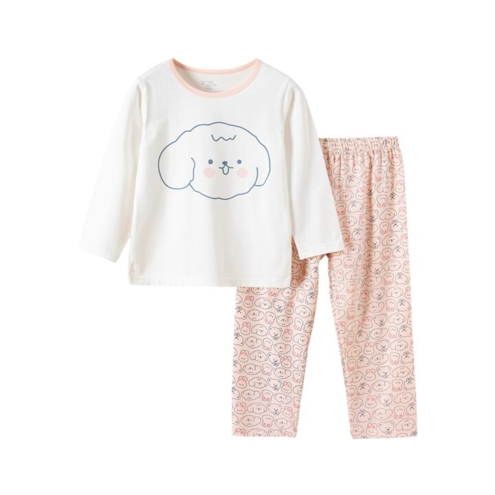 Wholesale Kids Cotton Pajama Sets H923 | Custom Kids Sleepwear OEM Nuohua