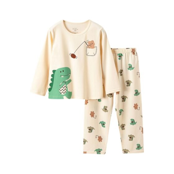 Wholesale Kids Cotton Pajama Sets H923 | Custom Kids Sleepwear OEM Nuohua