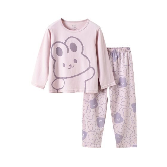Wholesale Kids Cotton Pajama Sets H923 | Custom Kids Sleepwear OEM Nuohua