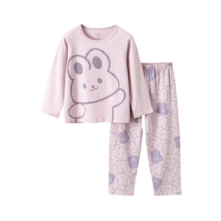 Wholesale Kids Cotton Pajama Sets H923 | Custom Kids Sleepwear OEM Nuohua