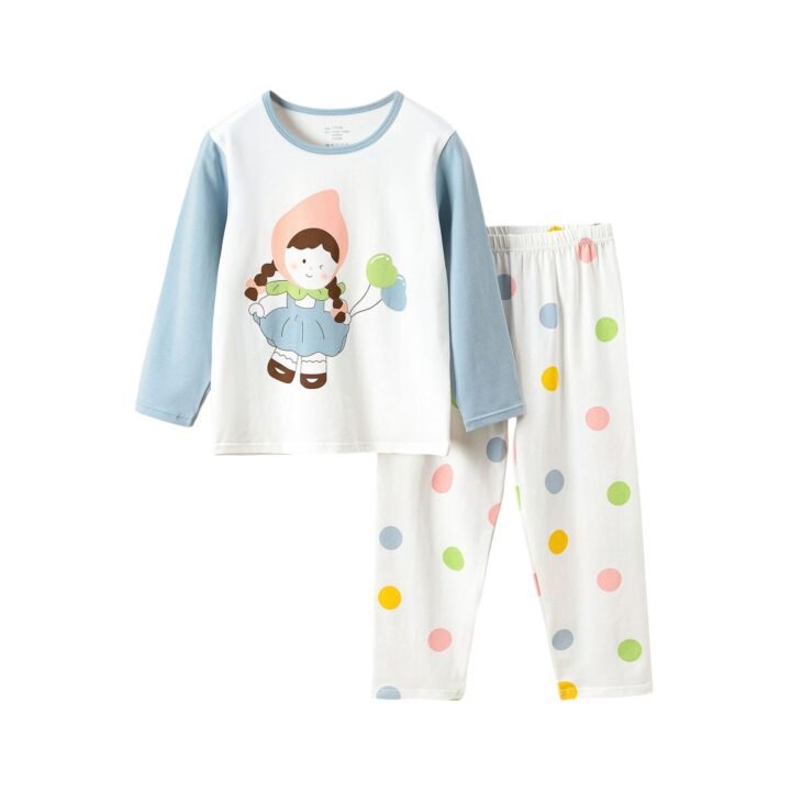 Wholesale Kids Cotton Pajama Sets H923 | Custom Kids Sleepwear OEM Nuohua