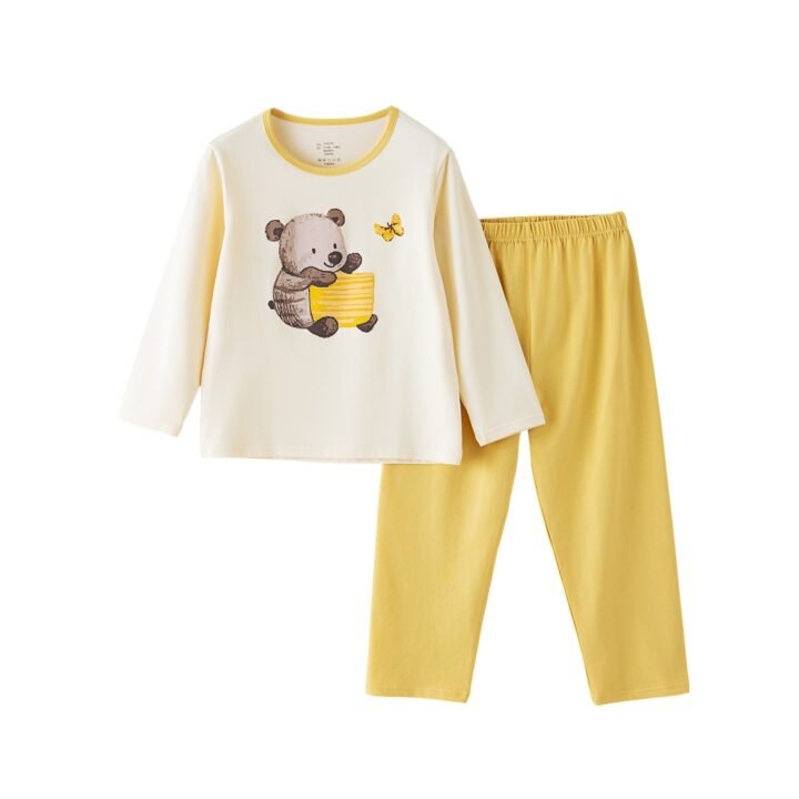 Wholesale Kids Cotton Pajama Sets H923 | Custom Kids Sleepwear OEM Nuohua