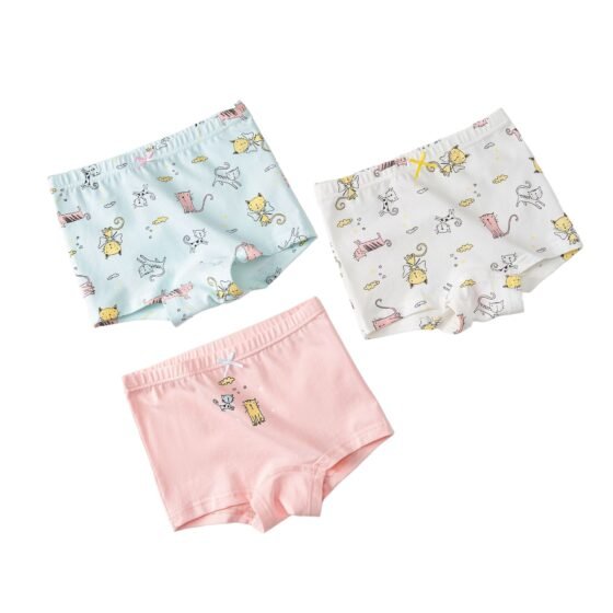 Wholesale Girls Boxer Briefs H770 | Custom Kids Sleepwear OEM Nuohua