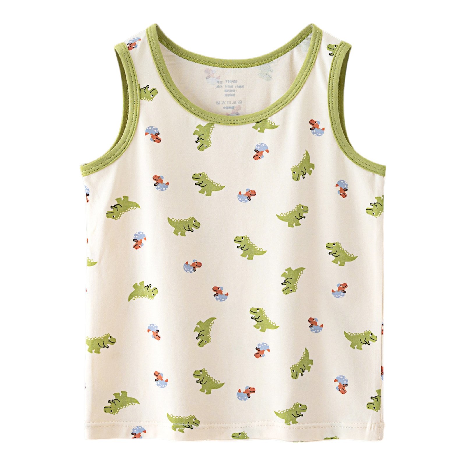 Wholesale Boys Cotton Tank Tops H1101 | Custom Kids Sleepwear OEM Nuohua
