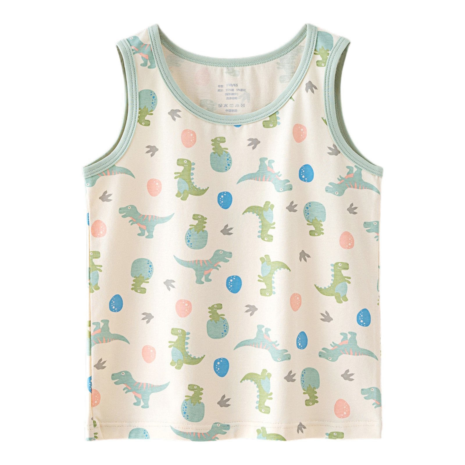 Wholesale Boys Cotton Tank Tops H1101 | Custom Kids Sleepwear OEM Nuohua