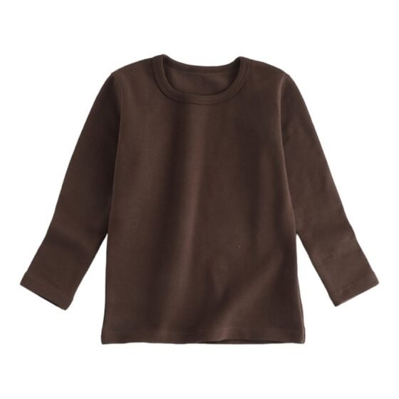 Wholesale Kids Long Sleeve T-Shirt H479 OEM | Custom Kids Sleepwear Nuohua