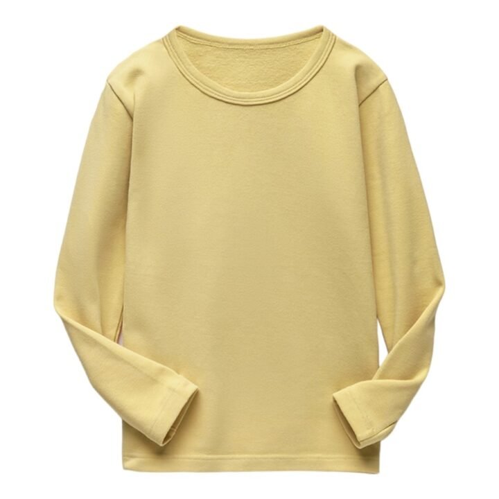 Wholesale Kids Long Sleeve T-Shirt H479 OEM | Custom Kids Sleepwear Nuohua