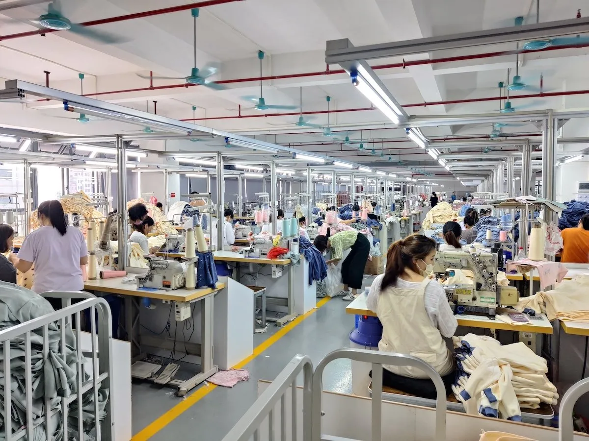 Kids underwear assembly line for established brand sourcing