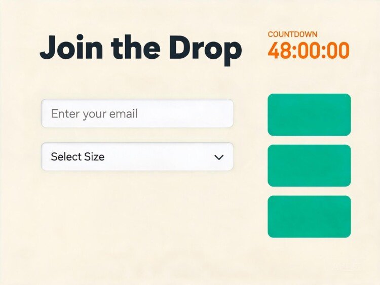 Kidswear Pre-Launch Waitlist & Drop Strategy: Build Hype, Capture Emails & Cut Inventory Risk