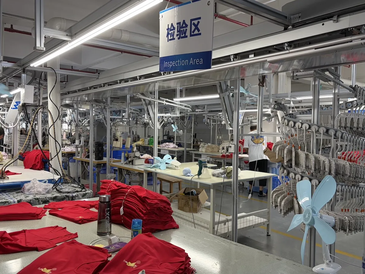 Packed private label kids underwear cartons ready for export