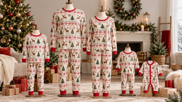 Christmas Family Pajamas Wholesale: A Production Timeline for Brands