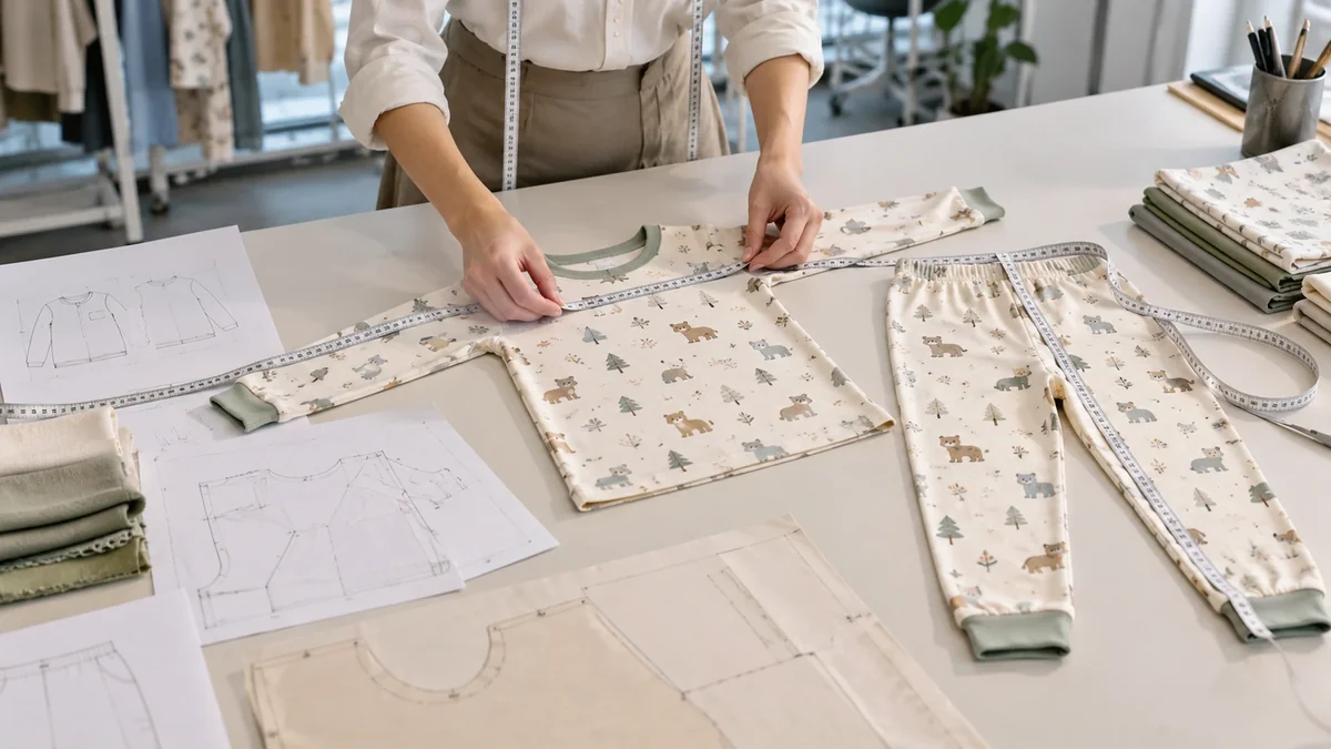 Technical measurement review for snug-fitting children’s sleepwear